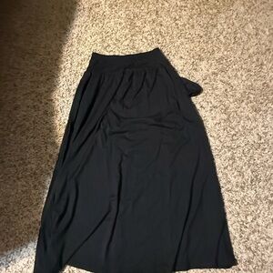 SHEIN Black Maxi Skirt